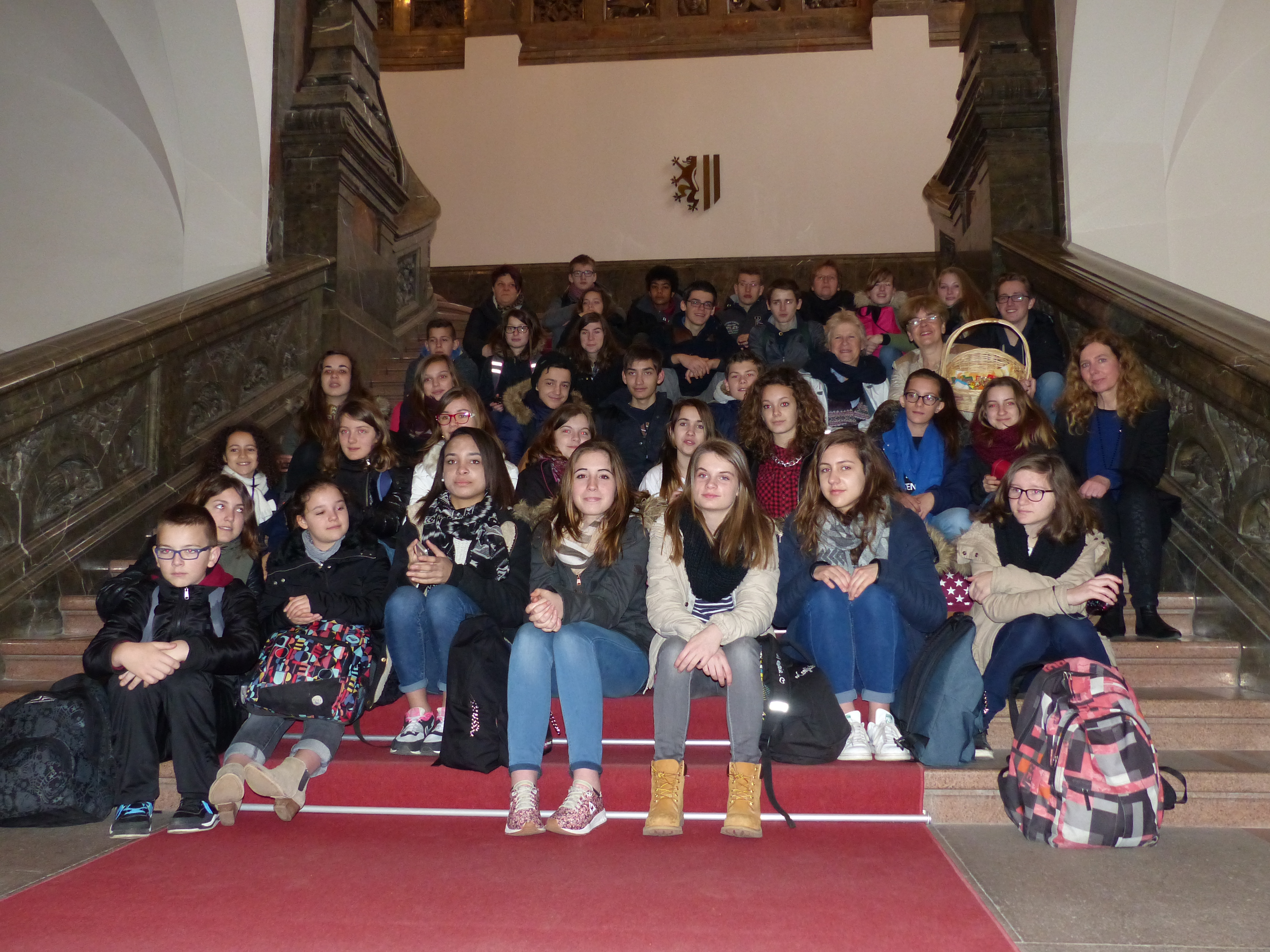 Empfang im Leipziger Rathaus