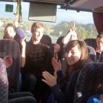 Singen im Bus